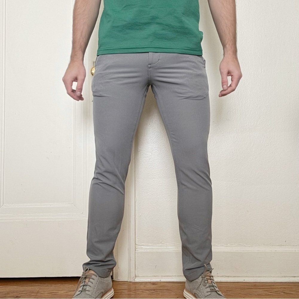 Huckberry Proof Men’s Slim Fit Nomad Performance Pant Gray 29x31 Stretch